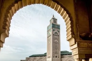 City & Regional Safety - ismoroccosafe.com image showing hassan 2 mosque from a nice view - ismoroccosafe.com