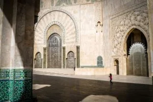 Safety for Different Travelers - ismoroccosafe.com image showing hassan 2 mosque in casablanca morocco.